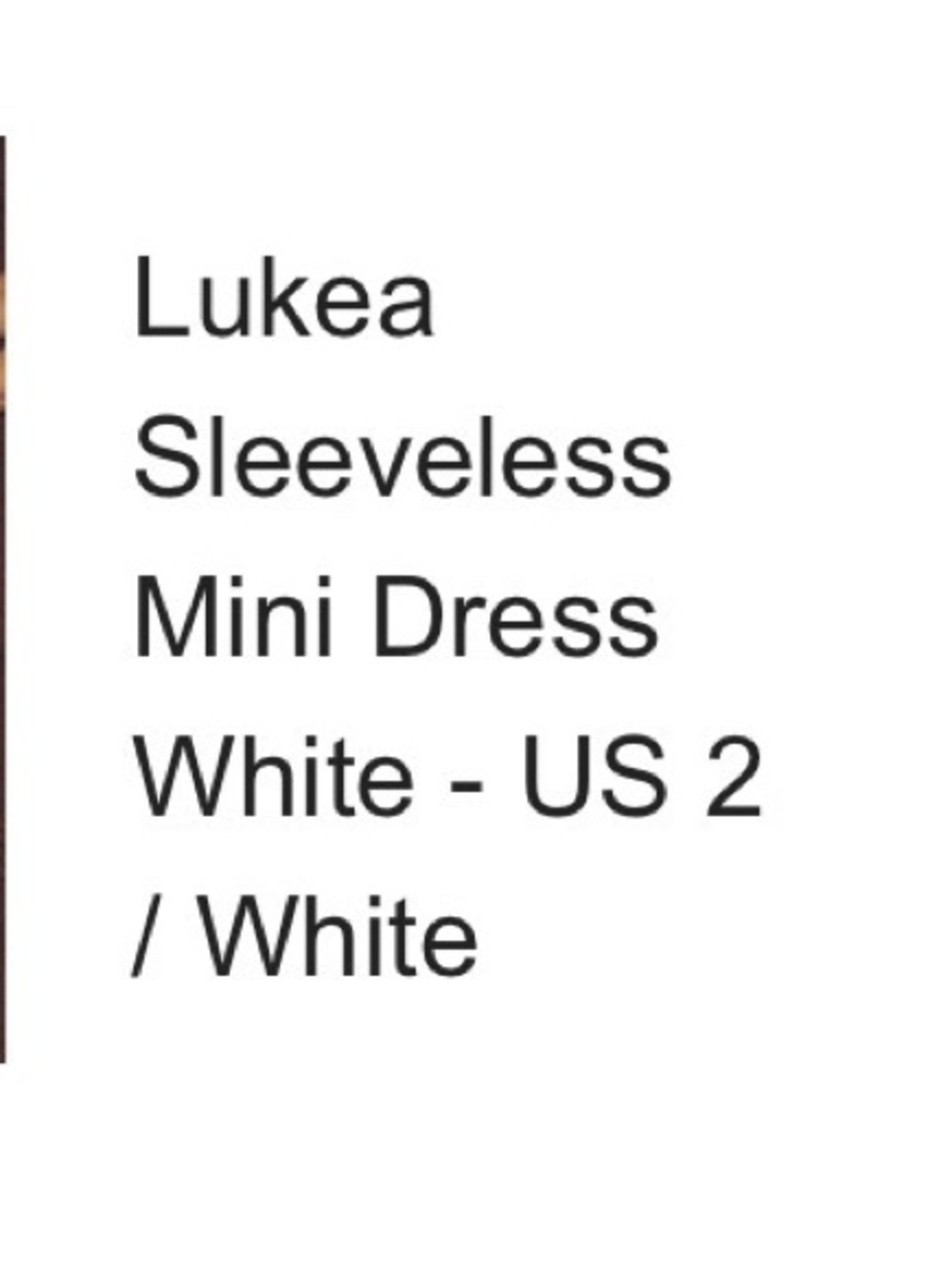 Princess Polly White Sleeveless Mini Dress - Picture 4 of 9